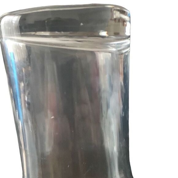 Pre Owned Uncle Ricks Pilsner Beer Glass 16oz Gold Lettering Great Graphics - Picture 6 of 13